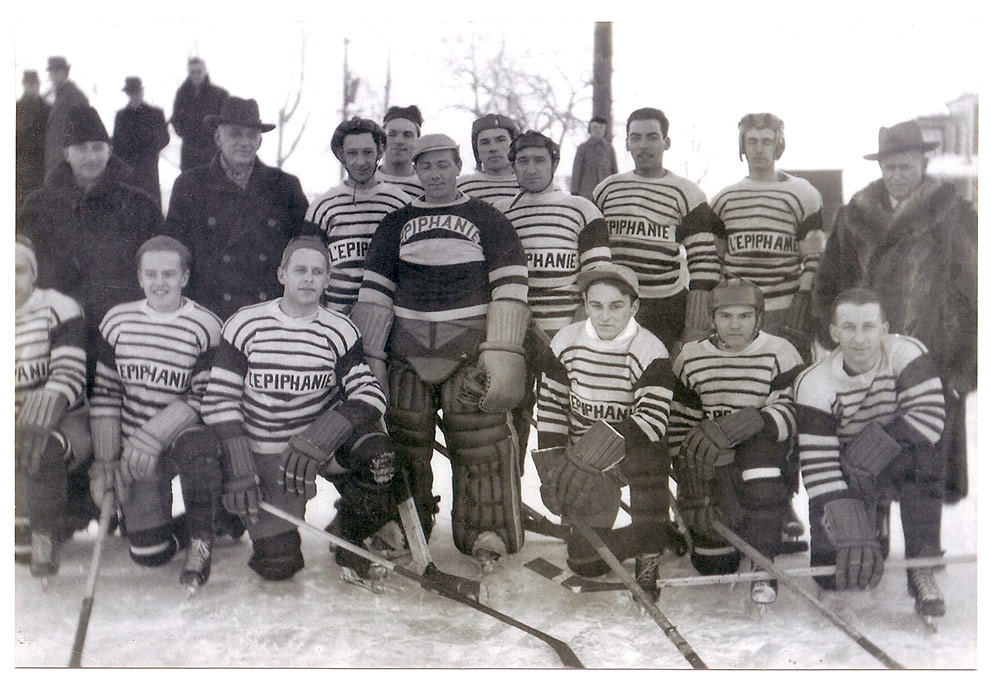 Club de Hockey Saison 1947 1948 Visite dans le passé de l'Épiphanie
